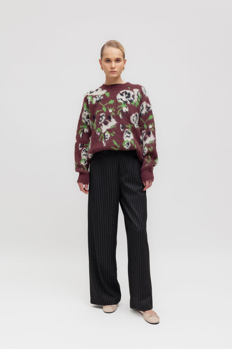 Weili zheng Pullover in maglia jaquard Nuova