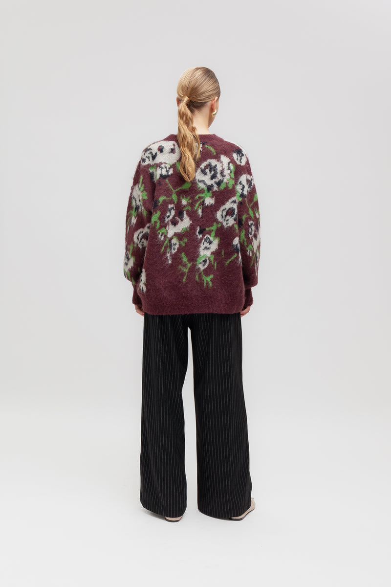 Weili zheng Pullover in maglia jaquard Nuova
