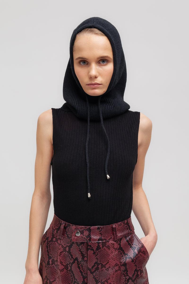 Weili zheng Balaclava in maglia con coulisse Vendite Flash