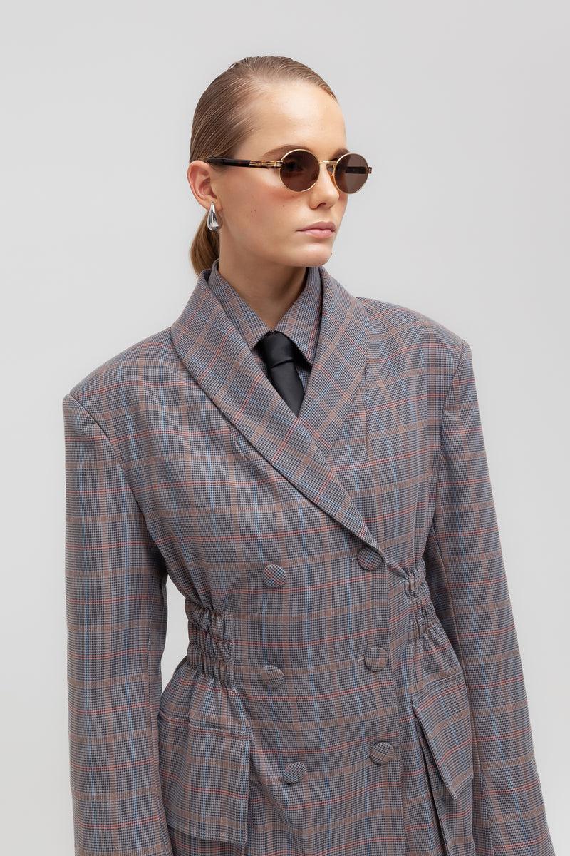Weili zheng Blazer moda con arricci Nuovo