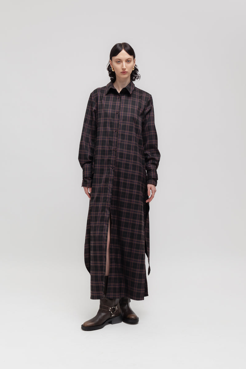Weili zheng Abito camicia lungo con ricamo Offerte