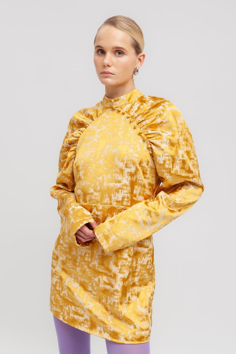 Weili zheng Abito moda con maniche volume Sconto