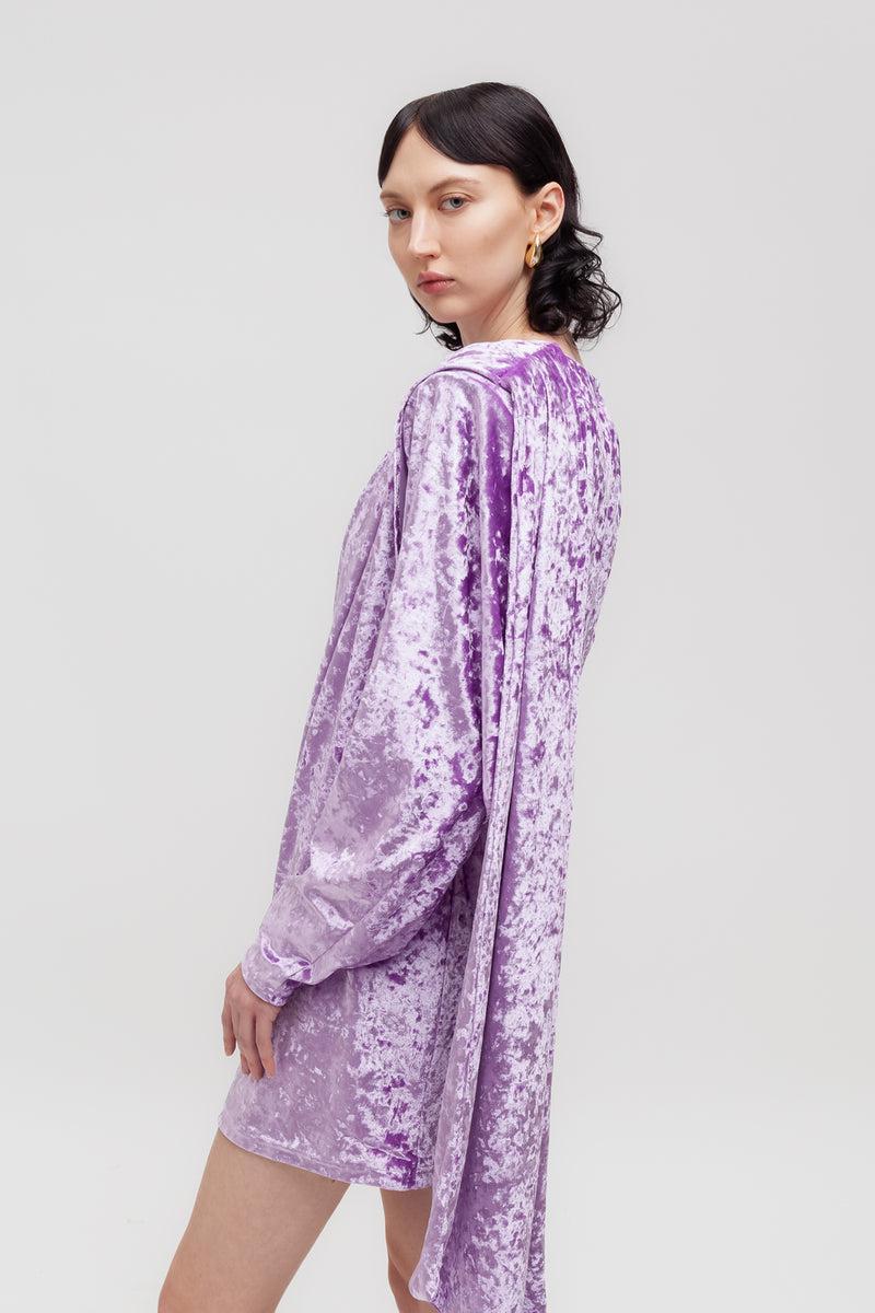 Weili zheng Mini abito in velluto Online