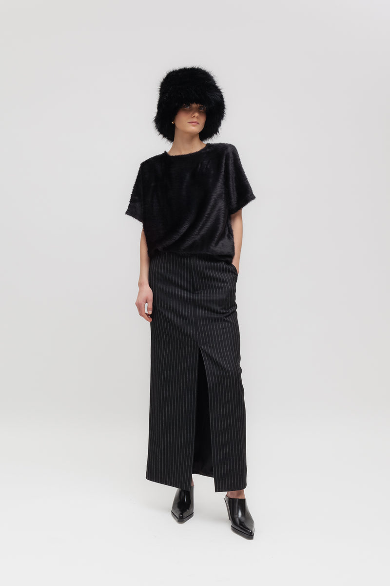 Weili zheng T-shirt in tessuto furry Outlet