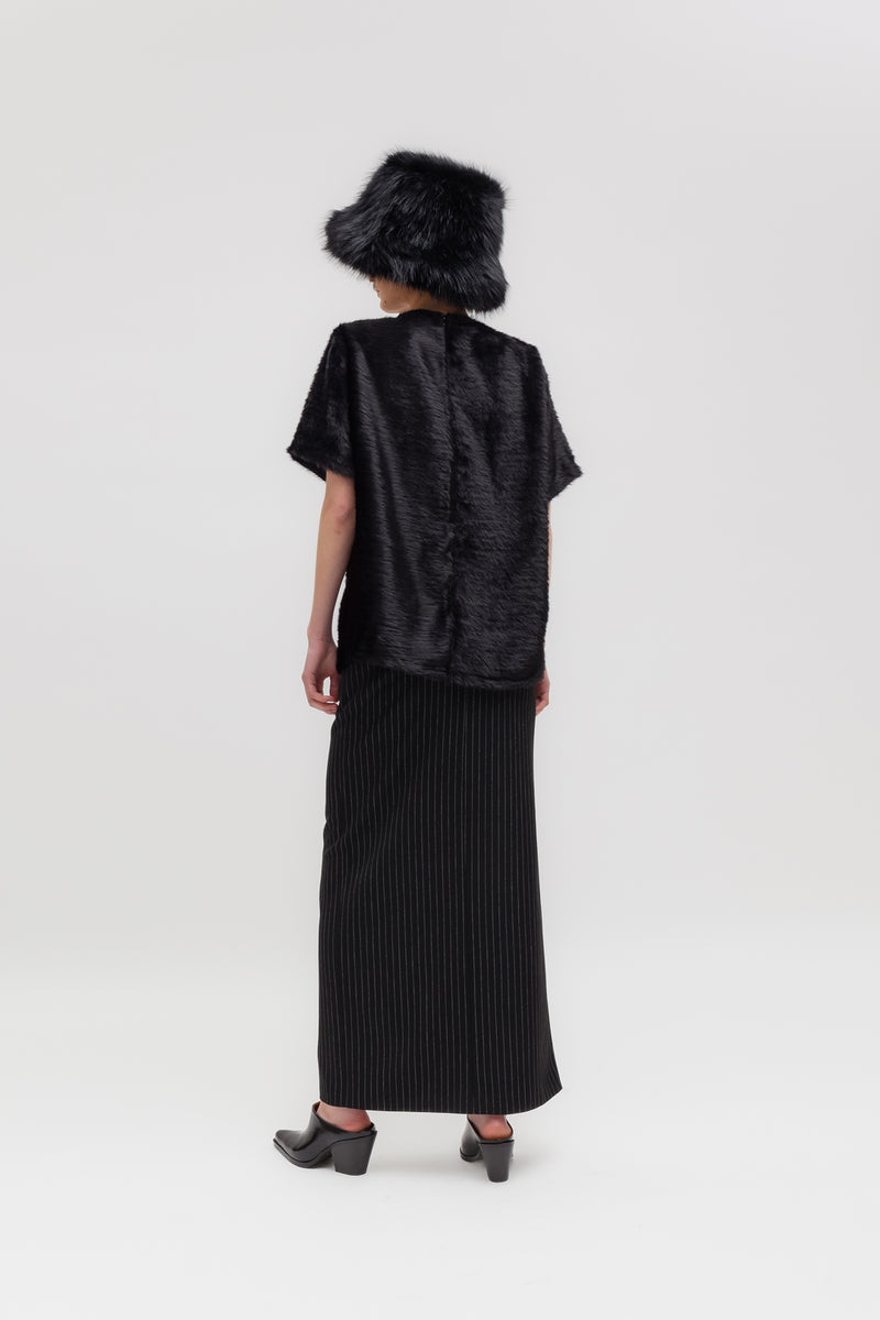 Weili zheng T-shirt in tessuto furry Outlet