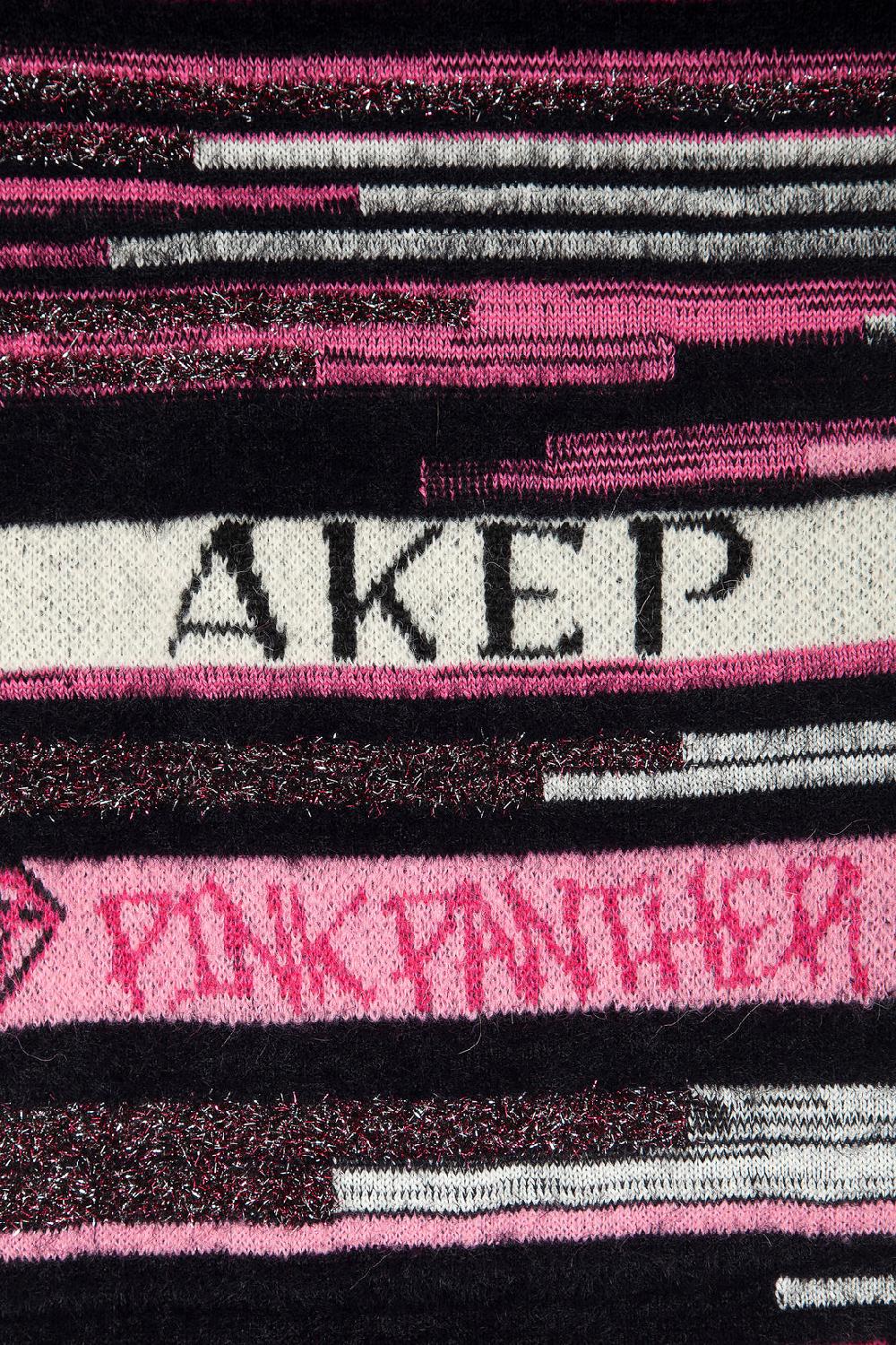 Akep SCIARPA JACQUARD PIQUET - CAPSULE "AKEP X PINK PANTER" Nuova
