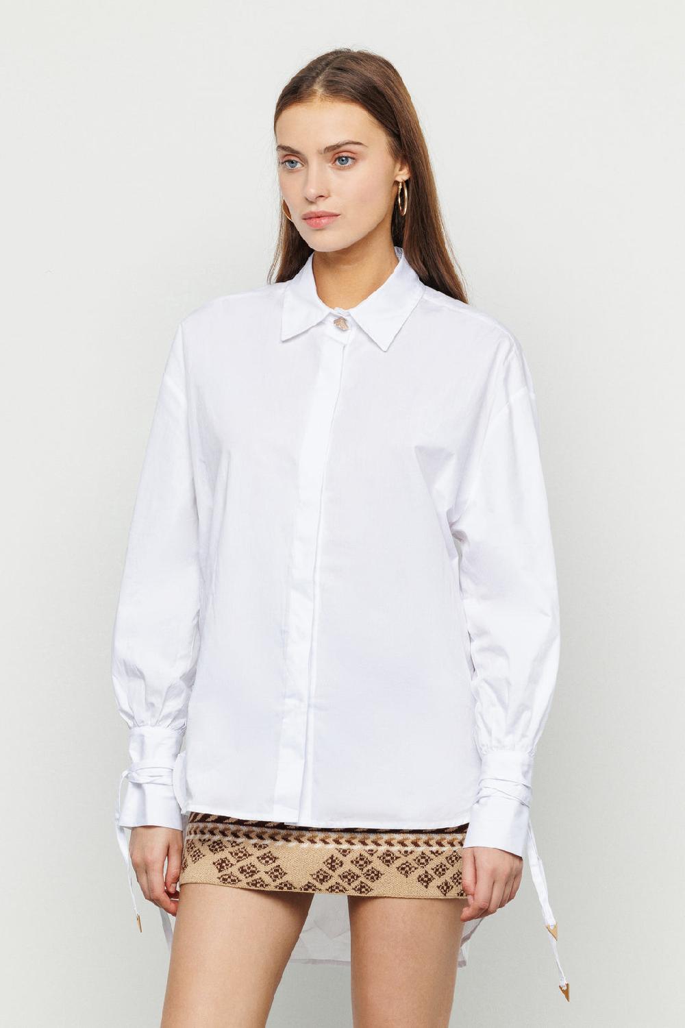 Akep CAMICIA OVERSIZE AKEP CON LACCETTI AI POLSI Negozi Online