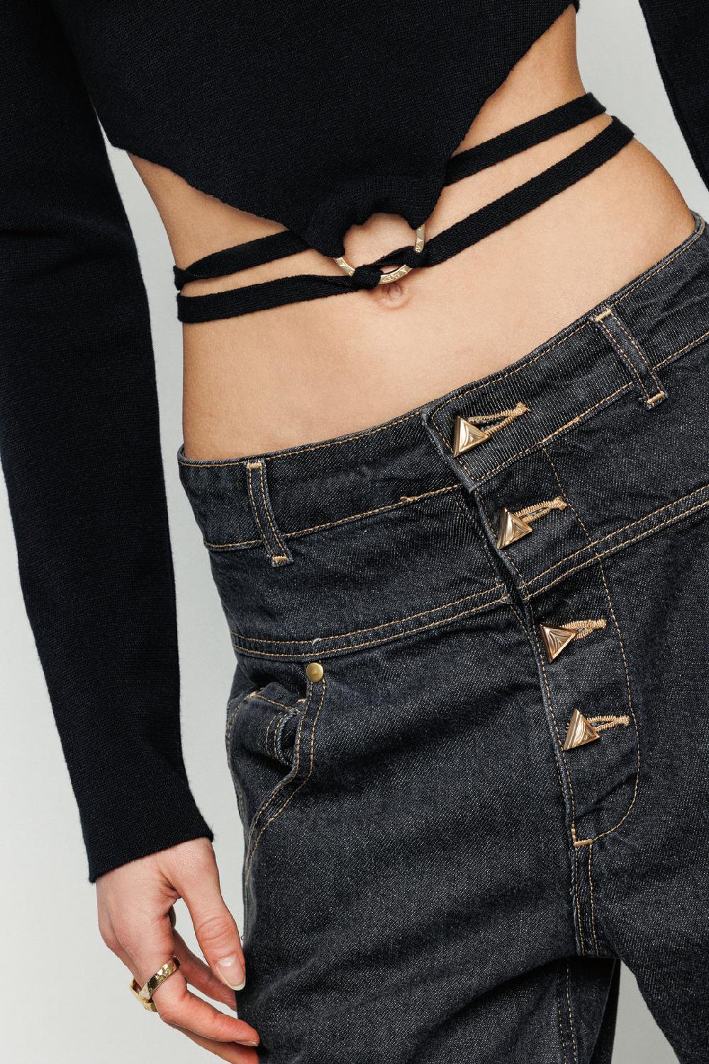 Akep CROP TOP AKEP A COLLO ALTO CUT CHEST Hotsell