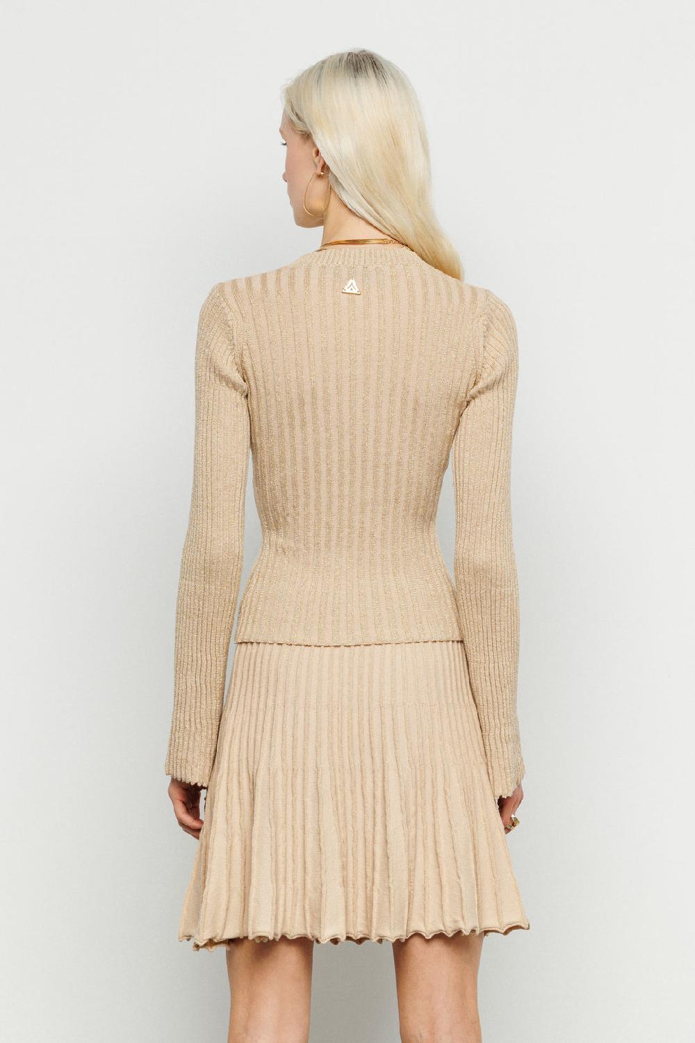 Akep MAGLIA AKEP A GIROCOLLO IN LUREX VANISE' Fino Al -60%