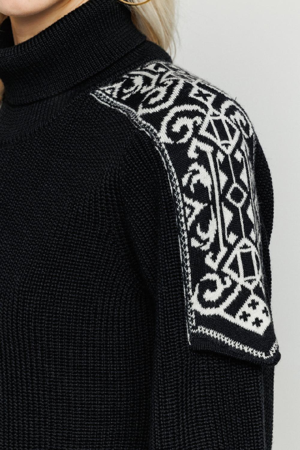 Akep PULLOVER CROP AKEP CON SPALLINE IN JACQUARD Hotsell