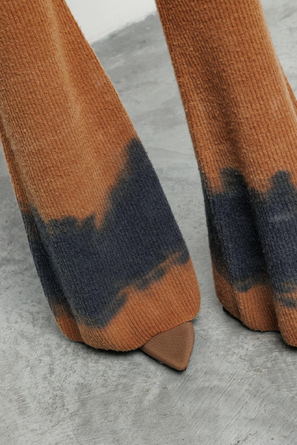 Akep PANTALONE AKEP A ZAMPA EFFETTO TIE&DIE Affare Del Giorno