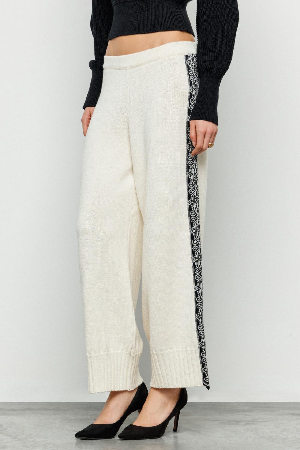 Akep PANTALONE AKEP CON BANDA JACQUARD LATERALE Sottocosto