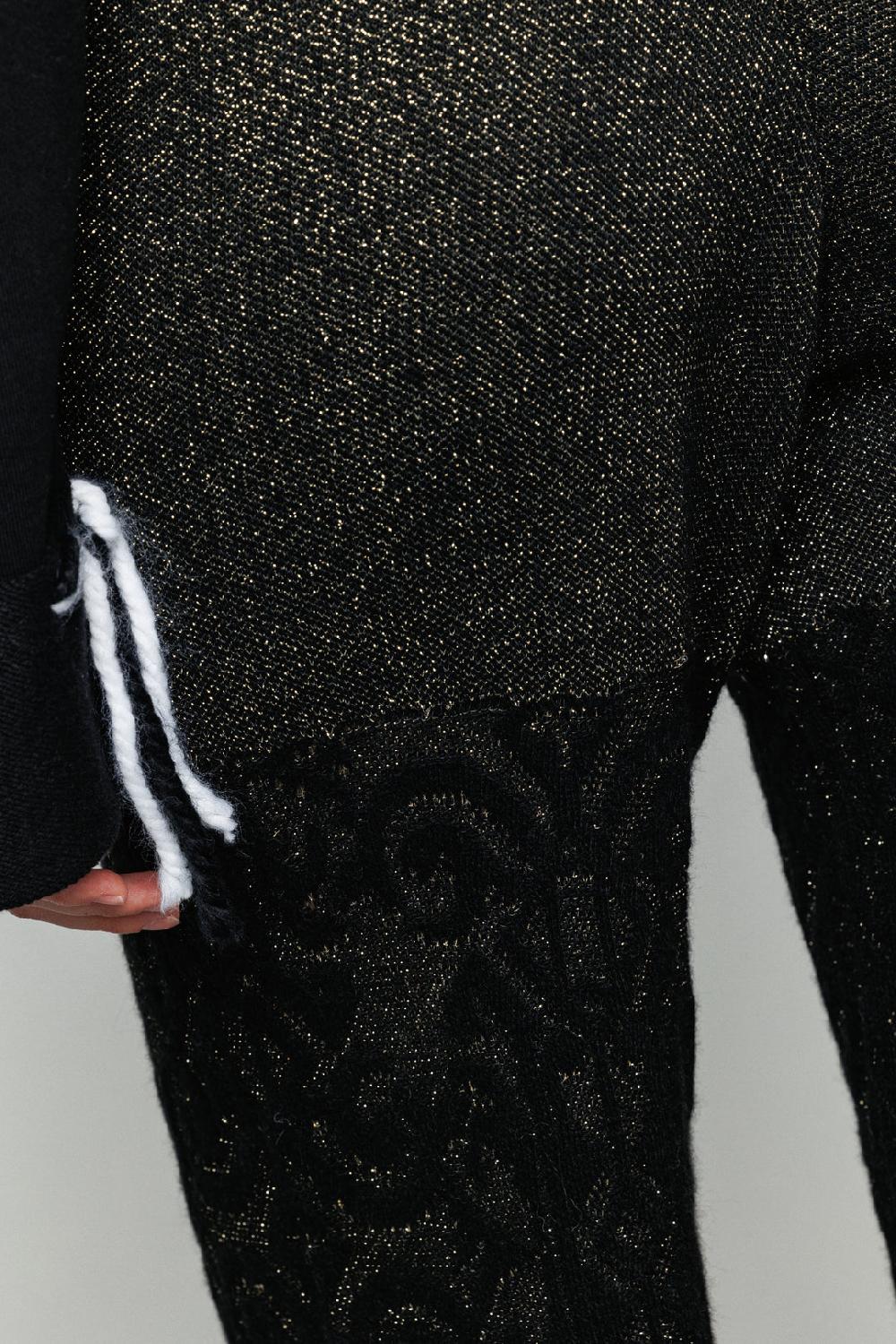 Akep PANTALONE AKEP IN MAGLIA LUREX Economico