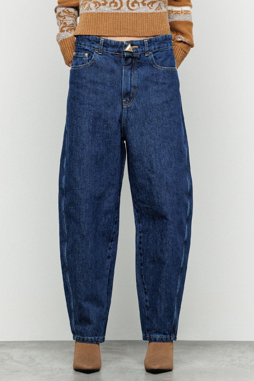 Akep PANTALONE DENIM AKEP CARROT FIT In Vendita